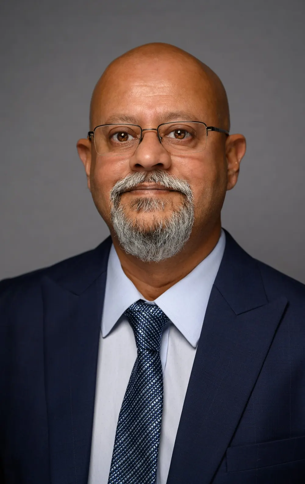 Robin Mukherjee, colour portrait